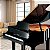 Piano de Cauda 1/4 Yamaha Grand Baby GB1K Polished Ebony com Banco - Imagem 2