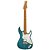 Guitarra Stratocaster HSS Aria Pro II 714-MK2 Fullerton Turquoise Blue - Imagem 1