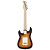 Guitarra Juvenil Stratocaster Aria Pro II STG-Mini 3 Tone Sunburst - Imagem 2