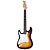 Guitarra Canhoto Stratocaster Aria Pro II STG-003/M 3 Tone Sunburst - Imagem 1