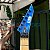 Guitarra Super Strato Floyd Rose Tampo Quilted Maple ESP LTD MH-203QM See Thru Blue - Imagem 6