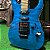 Guitarra Super Strato Floyd Rose Tampo Quilted Maple ESP LTD MH-203QM See Thru Blue - Imagem 2