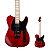 Guitarra Telecaster Escala Maple ESP LTD TE-200M See Thru Black Cherry - Imagem 1
