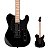Guitarra Telecaster Escala Maple ESP LTD TE-200M Black - Imagem 1