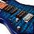 Guitarra Canhoto Super Strato HSH Ibanez GRX70QAL TBB Transparent Blue Burst - Imagem 5