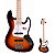 Baixo 5 Cordas Jazz Bass Ash SX SJB755/3TS 3 Tone Sunburst - Imagem 1