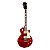 Guitarra Les Paul Tampo Flamed Maple SX EF3D-TWR Wine Red - Imagem 3