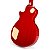 Guitarra Les Paul Tampo Flamed Maple SX EF3D-TWR Wine Red - Imagem 4