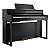 Piano Digital 88 Teclas Roland HP704 Charcoal Black com Estante e Banqueta - Imagem 2