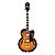 Guitarra Semi Acústica Tampo Flamed Maple Ibanez AF95FM AYS Antique Yellow Sunburst - Imagem 3
