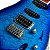 Guitarra Super Strato Tampo Quilted Maple Ibanez SA360NQM SPB Sapphire Blue - Imagem 4
