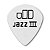 Palheta Jazz III 0.88 mm Dunlop Tortex White Jazz Branca - Imagem 2