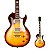 Guitarra Les Paul Tampo Flamed Maple Cort CR250 VB Vintage Burst - Imagem 1
