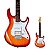 Guitarra Stratocaster HSS Captadores Alnico V Cort G250 Tobacco Burst - Imagem 1