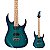 Guitarra Super Strato Japonesa Ibanez RG652AHMFX Nebula Green Burst com Case e captadores DiMarzio - Imagem 1