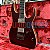 Guitarra Super Strato Japonesa Ibanez RG5121 Burgundy Metallic Flat com Case e captadores Fishman - Imagem 2