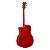 Violão Aço Elétrico Concert com Efeitos e Tampo Sólido Yamaha TransAcoustic FSC-TA RR Ruby Red - Imagem 7