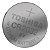 Pilha Moeda 3V Lithium Toshiba CR2032 - Imagem 2