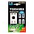 Carregador de Pilhas USB Toshiba TNHC-6GME4 CB com 4 Pilhas AA - Imagem 1