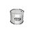 Surdo 14” x 30 cm” Tambor Raso Alumínio 6 Afinadores Izzo com Pele Leitosa - Imagem 1
