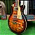Guitarra Les Paul Tampo Flamed Maple SX EF3D Desert Sunburst - Imagem 3