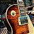 Guitarra Les Paul Tampo Flamed Maple SX EF3D Desert Sunburst - Imagem 4