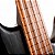 Baixo 4 Cordas Fretless Ativo Pré Bartolini Cort B4 ELEMENT FL OPTB Open Pore Trans Black - Imagem 5