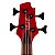 Baixo 4 Cordas Ativo Pré Markbass Captador Bartolini Cort C4 Deluxe CRD Candy Red - Imagem 7