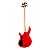 Baixo 4 Cordas Ativo Pré Markbass Captador Bartolini Cort C4 Deluxe CRD Candy Red - Imagem 6
