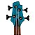 Baixo 4 Cordas Ativo Pré Markbass Captador Bartolini Cort C4 Deluxe CBL Candy Blue - Imagem 7
