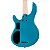 Baixo 4 Cordas Ativo Pré Markbass Captador Bartolini Cort C4 Deluxe CBL Candy Blue - Imagem 5