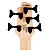 Baixo 5 Cordas Ativo Pré Markbass Captador Bartolini Cort C5 Deluxe CBL Candy Blue - Imagem 8