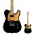 Guitarra Telecaster Captador Humbucker EWA Ayla HB BK Black Gold - Imagem 1