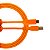 Cabo USB C/USB B 2.0 1,5m Controladora Pioneer UDG U96001OR Laranja - Imagem 1