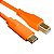 Cabo USB C/USB B 2.0 1,5m Controladora Pioneer UDG U96001OR Laranja - Imagem 2