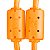 Cabo USB C/USB B 2.0 1,5m Controladora Pioneer UDG U96001OR Laranja - Imagem 3