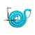Cabo Instrumentos Espiral P10/P10L 9,15 metros Santo Angelo Tornado Azul - Imagem 1