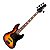 Baixo Ativo 5 Cordas Jazz Bass Waldman GJJ405A TS Tobacco Sunburst - Imagem 5