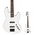 Baixo Ativo 4 Cordas Jazz Bass Waldman GJJF350A WH White - Imagem 1