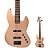 Baixo Ativo 5 cordas Jazz Bass Waldman GJJF355A CP Champagne - Imagem 1