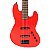 Baixo Ativo 5 cordas Jazz Bass Waldman GJJF355A DRD Deep Red - Imagem 2