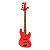 Baixo Ativo 5 cordas Jazz Bass Waldman GJJF355A DRD Deep Red - Imagem 3
