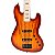 Baixo Ativo 5 cordas Jazz Bass Waldman DJJF455A SPSB Spalted Sunburst - Imagem 2