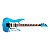 Guitarra Super Strato HSH Floyd Rose Waldman WIG350 MB Metallic Blue - Imagem 4