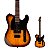 Guitarra Telecaster ESP LTD TE-200 TSB Tobacco Sunburst - Imagem 1