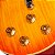 Guitarra Les Paul Flamed Maple Vintage V100 THB Flamed Thru Honeyburst - Imagem 5