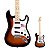 Guitarra Strato Alder SX SST Alder 3TS 3 Tone Sunburst - Imagem 1