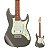 Guitarra Super Strato HSS Ibanez AZES40 TUN Tungsten - Imagem 1