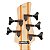 Baixo 5 Cordas Captadores Dual Coil Yamaha TRBX305 CAR Candy Apple Red - Imagem 6
