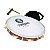 Pandeiro Profissional 12” Formica Chocolate com Capa - Imagem 1
